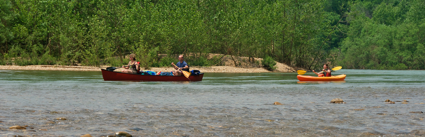 Family Canoeing and Kayaking